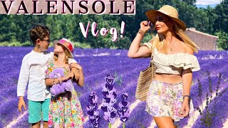 VALENSOLE VILLAGE amp LAVENDER FIELDS  VLOG [upl. by Gae]