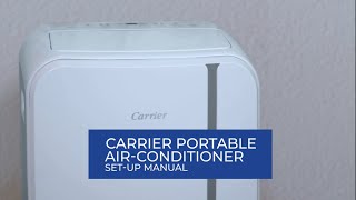 Carrier Portable Aircon Set Up Guide [upl. by Notxam]