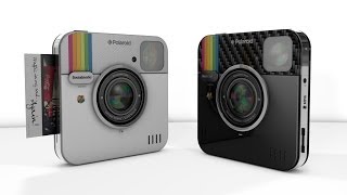 InstagramInspired Polaroid Socialmatic Camera Is the Most Meta Thing Ever  CES 2014 [upl. by Hcelemile]