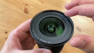 Best Nikon Wide Angle Lens Under 300 1020mm AFP Review [upl. by Oiludbo]