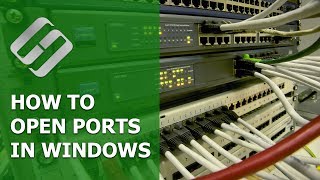 How to Open or Close Ports on PC with Windows 10 8 7 or Router 🖧🌐🔧 [upl. by Almund728]