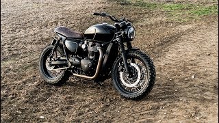 Triumph Bonneville T120 Black Custom [upl. by Oliva900]