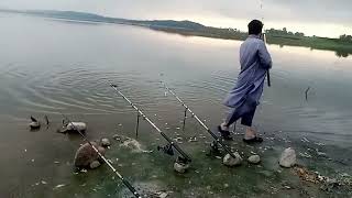 LATEST UPDATE IN RAWAL DAM CARP fishing 🎣🎣 27JULY2024 [upl. by Adirf931]