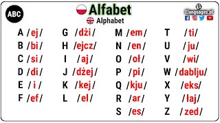 Alfabet angielski wymowa  Alphabet in English [upl. by Poole4]