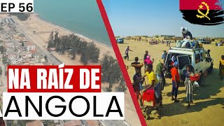 Viajando de Autocarro Ônibus em Angola  Como é a restinga de Lobito na província de Benguela [upl. by Ademordna]