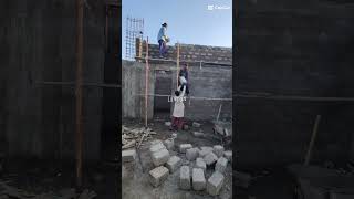 Working Home 🏡 construction 🏗️ vlog video part 12 [upl. by Grosvenor139]