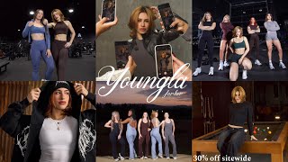 YOUNGLA BLACK FRIDAY TRY ON HAUL  everything I’d snatch from the sale [upl. by Carlita]