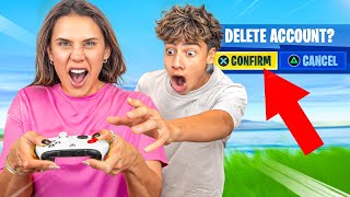 My Mom CONTROLS my Fortnite Game 😡 [upl. by Fidellia]