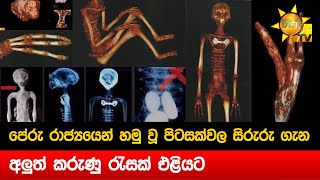 පිටසක්වල ජීවීන් ගැන ලෝකය හොල්ලන විද්‍යාත්මක සාක්ෂියක්  මිනිස් ජානවලට වඩා වෙනස්  Hiru News [upl. by Eire188]