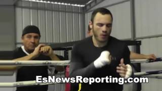 canelo vs chavez jr both fighters 3 months before fight night EsNews Boxing [upl. by Odom]