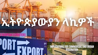 Import and Export in Ethiopia [upl. by Nauaj]