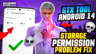 Cant Use This Folder GFX TOOL Problem Fix ANDROID 13  14 Part 3 [upl. by Ardisj]