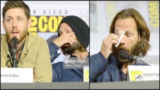 Supernatural Cast Cry Saying Goodbye In Their Final Comic Con Panel [upl. by Fattal]