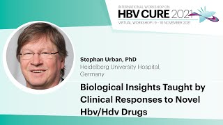 Biological Insights Taught by Clinical Responses to Novel HbvHdv Drugs  S Urban PhD [upl. by Vento]