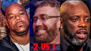 Wack 100 Confronts Tommy Sotomayor In Heated Debate Turns Bad [upl. by Aivato]