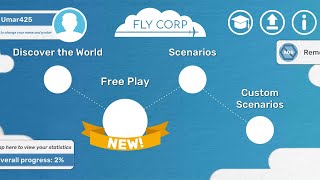 fly corp gameplay [upl. by Ynattib]