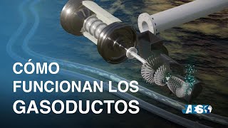 ¿Cómo funcionan los gasoductos y las plantas compresoras Mantenimiento con Smart Pig [upl. by Pickford285]