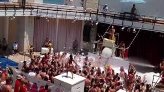 Club Med Kemer Foam Party on July 21 2013 [upl. by Adiam839]