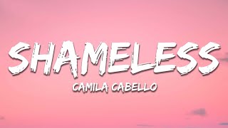 Camila Cabello  Shameless Lyrics sped up [upl. by Anwahsad]