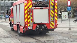 spoed brandweer Antwerpen centrum naar automatische brand melding [upl. by Aket]