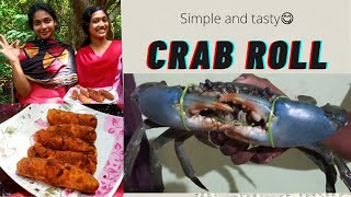 quick and easy CRAB ROLL [upl. by Lanuk]