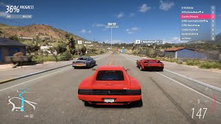 Forza Horizon 5  Ferrari Testarossa 512TR Drives amp Sounds Amazing in AClass [upl. by Caine891]