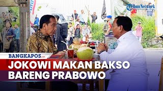 Jokowi Ungkap Pembicaraan saat Makan Bakso Pinggir Jalan Bareng Prabowo di Magelang [upl. by Aidam839]