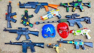 Collecting Sniper Rifles and AK47 Guns Shotgun M416 Gun Pistol Light Guns Water Gun Optimus Prime [upl. by Veron]