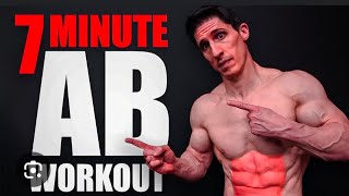 Intense Ab Workout 7 Minutes  FOLLOW ALONE [upl. by Einnaffit]