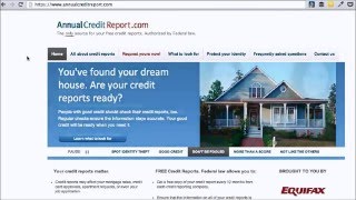 How To Check Your Free Credit Report And 3 Credit Scores [upl. by Chatav]