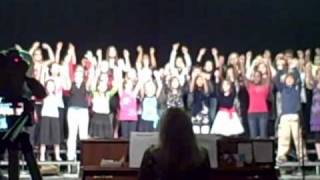 quotChristmas Jubilationquot by 6th Grade Honor Choir [upl. by Ihcalam]