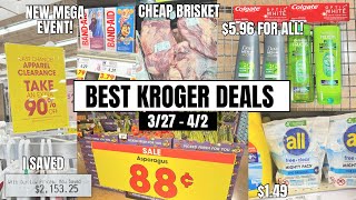 BEST KROGER DEALS  EASY ALL DIGITAL COUPONING DEALS  I SAVED OVER 2000  327  42 [upl. by Acilegna]