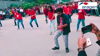 Flashmob at Aragen life sciences Hyderabad 2022 pharma gvkbio pharmaceuticalcompanies aragen [upl. by Sitruk]