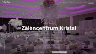 Feestzaal Zalencentrum Kristal  Regel je feest op Salonlarnl [upl. by Ignatz165]