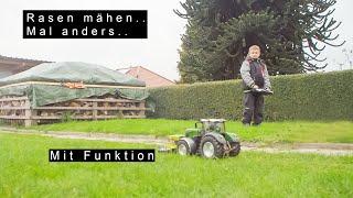 Rasenmähen mal anders  FENDT 1050 mit Frontmähwerk in 116  MIT FUNKTION  4K [upl. by Almeta676]