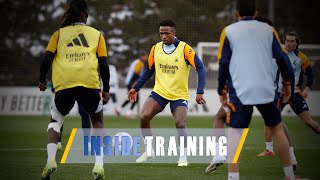 We prepare for the game against Valencia  Real Madrid [upl. by Doane948]