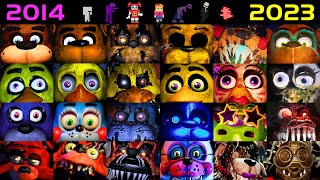 FNAF 9 Years of Jumpscare Anniversary 2014  2023 [upl. by Elum]