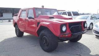 1988 Lamborghini LM002 LMA Start Up Exhaust and In Depth Tour [upl. by Nnalyrehc20]