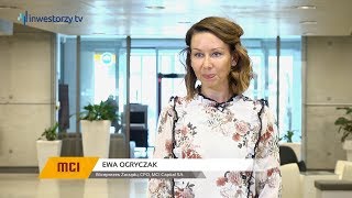 MCI Capital SA Ewa Ogryczak  Wiceprezes Zarządu CFO 218 PREZENTACJE WYNIKÓW [upl. by Volotta]