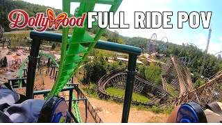 Dragonflier Roller Coaster at Dollywood Full Ride POV  Wildwood Grove [upl. by Punak85]