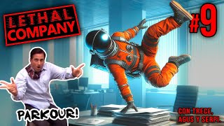 PARKOUR 🧑‍🚀🤙 LETHAL COMPANY 9 [upl. by Tades]