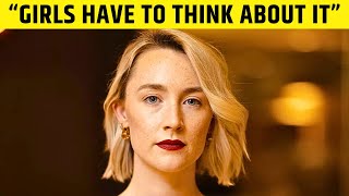 Saoirse Ronan’s Emotional Response to Women’s Safety Concerns [upl. by Annahaj]