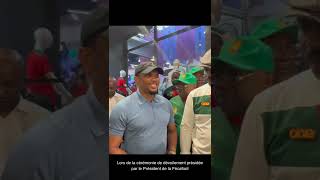 Qatar 2022  President of Fecafoot Samuel Eto’o unveils Cameroon’s World Cup kit One All Sports 🇶🇦🇨🇲 [upl. by Monro]