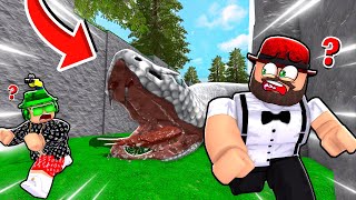 Escape a Giant Snake Obby in Roblox [upl. by Nohcim]