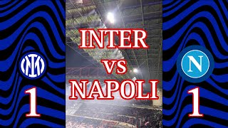 Inter Curva Nord Milano ⚫️🔵 Inter Napoli [upl. by Nalo]