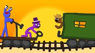 Zombey und maudado entkommen von einem Zug Escapists 2 [upl. by Etezzil]