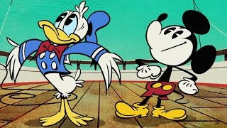 Captain Donald  A Mickey Mouse Cartoon  Disney Shorts [upl. by Einobe]