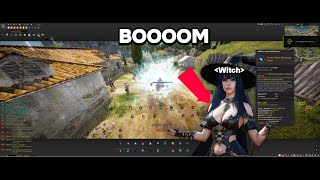 New Chain Lighting Succession Witch skill  November 14th SEA patch  Black desert online [upl. by Valenza]