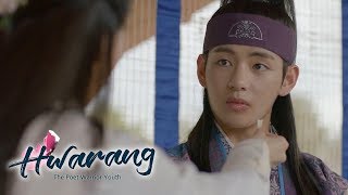 Kim Tae Hyung Speak In Bold Voice But Cute Hwarang Ep 6 [upl. by Xantha]