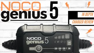 NOCO GENIUS5 Battery Charger Review In Depth [upl. by Lud670]